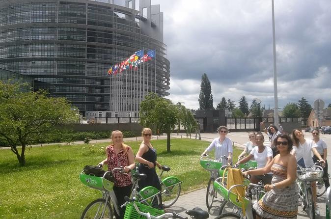 Excursion en vélo au centre-ville de Strasbourg