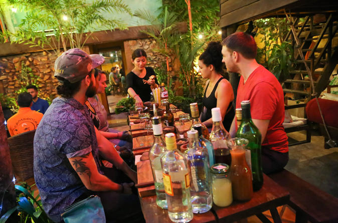 Sombai Cocktail Class Liqueur Tasting with Shopping in Siem Reap