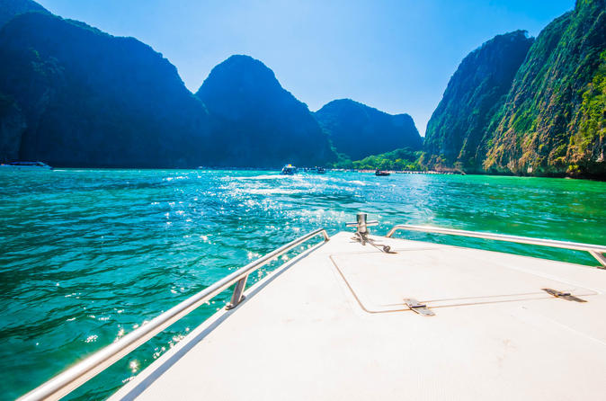 Excursion d'une journée en hors-bord aux îles Phi Phi de Phuket