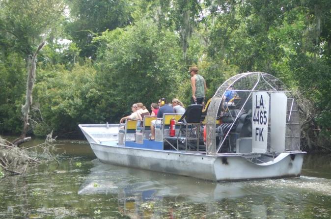 Private Bachelor or Bachelorette Airboat Swamp Tour in New Orleans
