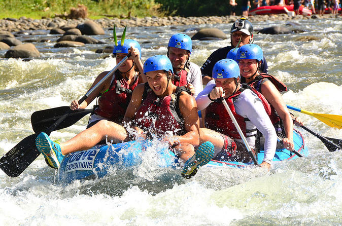 White Water River Rafting Class III-IV from La Fortuna-Arenal 