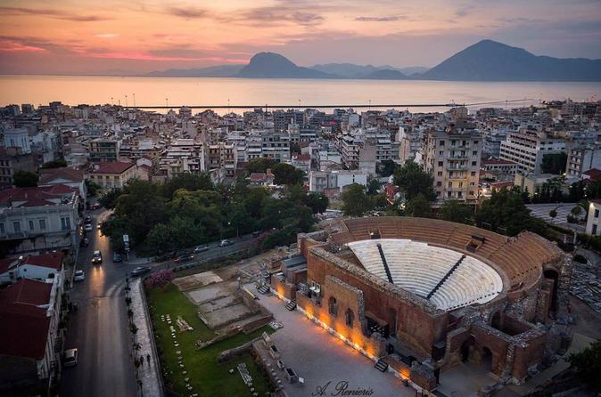 Patras sightseeing tour from Aldemar Olympian Village and surrounding areas