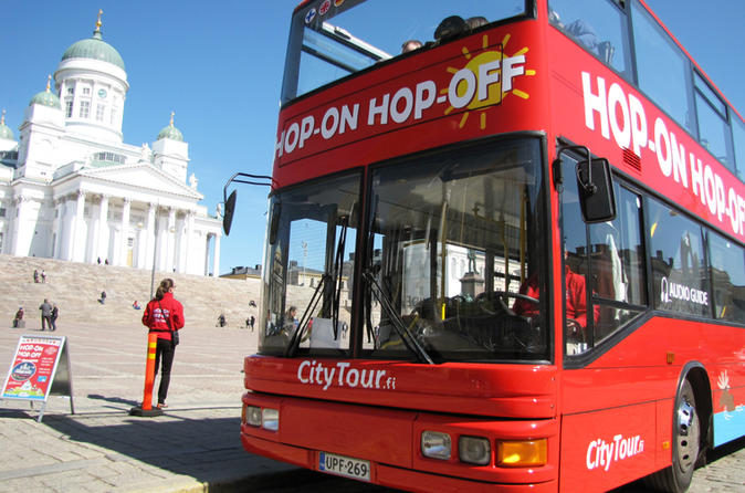 Helsinki Red Bus 24h Hop-On Hop-Off Ticket - 24h Bus