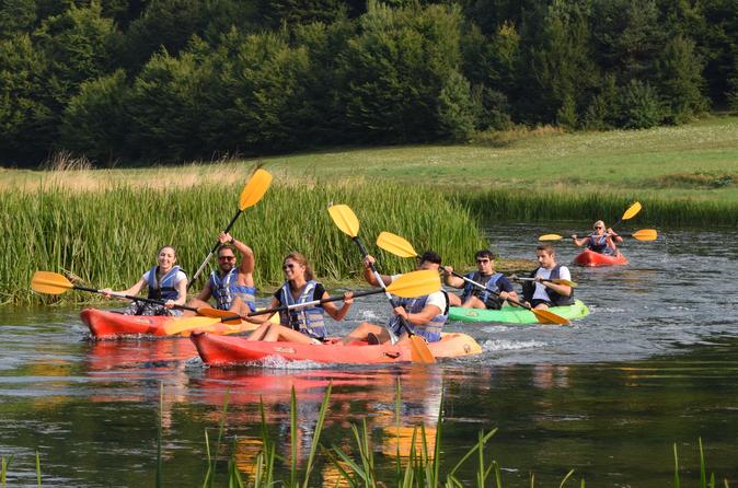 Kayak on the Gacka River