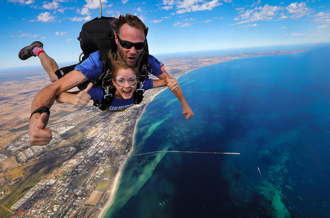 Tandem Skydive over Busselton and Margaret River