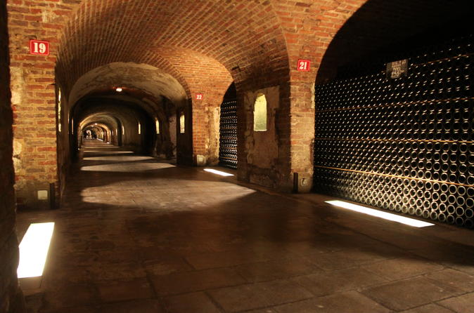Gita di un giorno per piccoli gruppi di Moet et Chandon e Taittinger con degustazione di Champagne da Reims