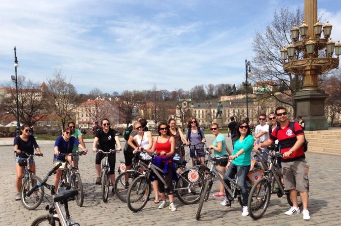 Visite de la nouvelle ville et de la vieille ville de Prague en vélo