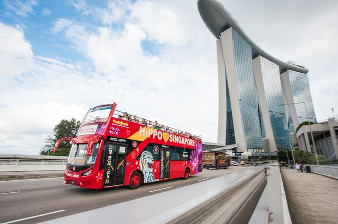 Tour turistico hop-on/hop-off della città di Singapore