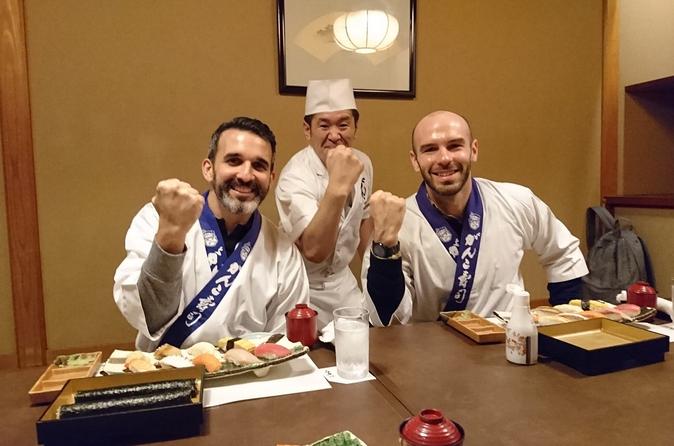 Visite du marché aux poissons de Tsukiji avec conception de sushis