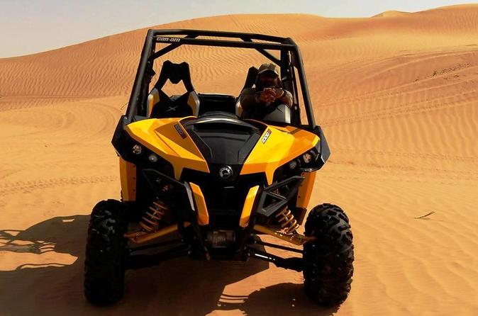 Aventure en buggy dans les dunes en matinée au départ de Dubaï