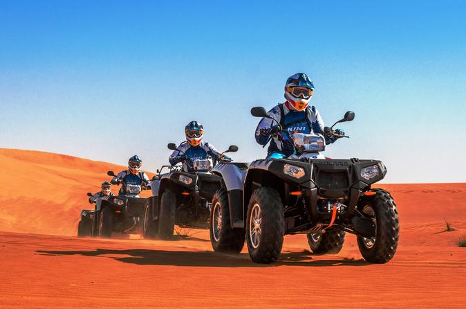 Quad Bike Riding with 4WD transfers from Dubai