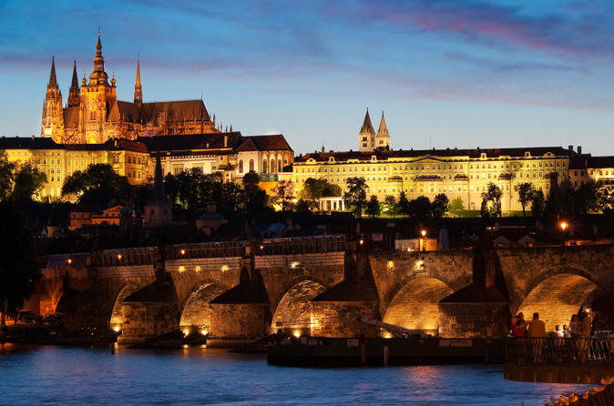 Prague night tour and river vltava dinner cruise in prague 138465
