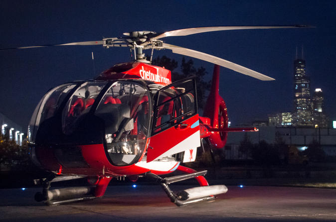 Chicago Helicopter Tour Nighttime Experience
