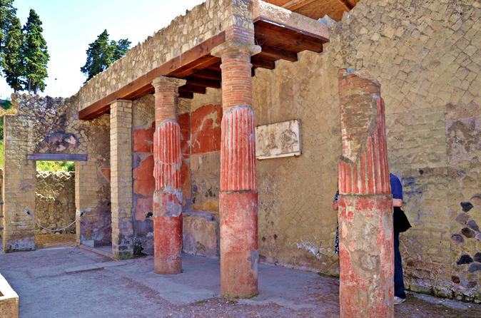 Excursão a pé particular em Herculano