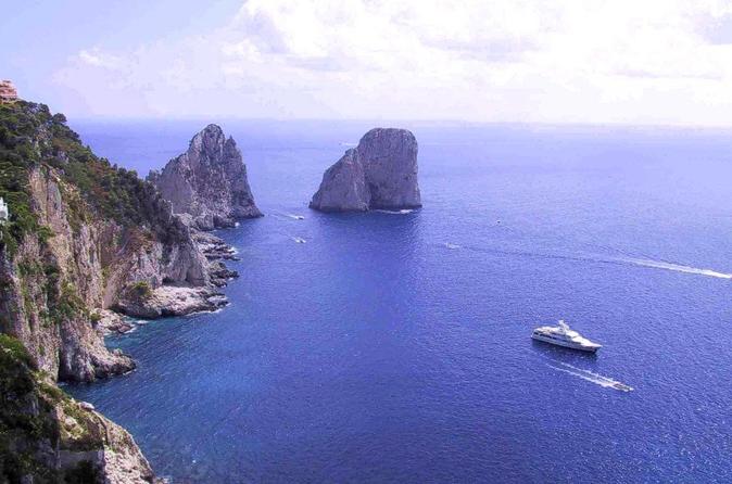 Capri Island Tour and Grottos from Sorrento