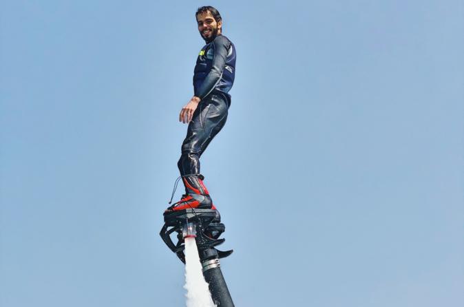 Expérience en flyboard