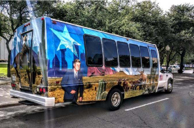 Dallas City Tour with JFK Viewing