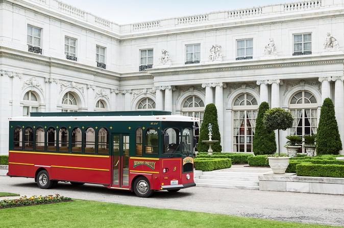 Scenic Overview of Newport Viking Trolley Tour