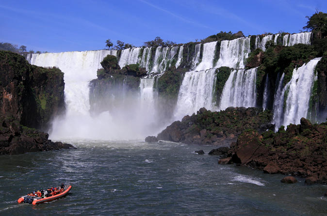 Tagesausflug zur argentinischen Seite der Iguazú-Wasserfälle ab Foz do Iguaçu