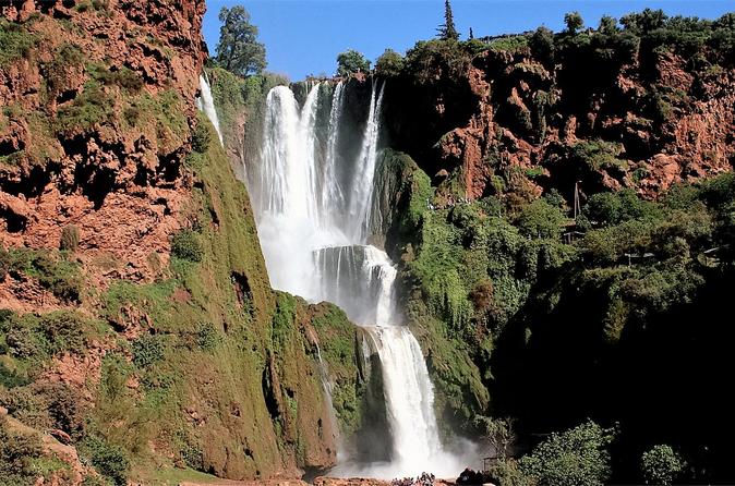 Excursion d'une journée complète aux cascades d'Ouzoud, au départ de Marrakech