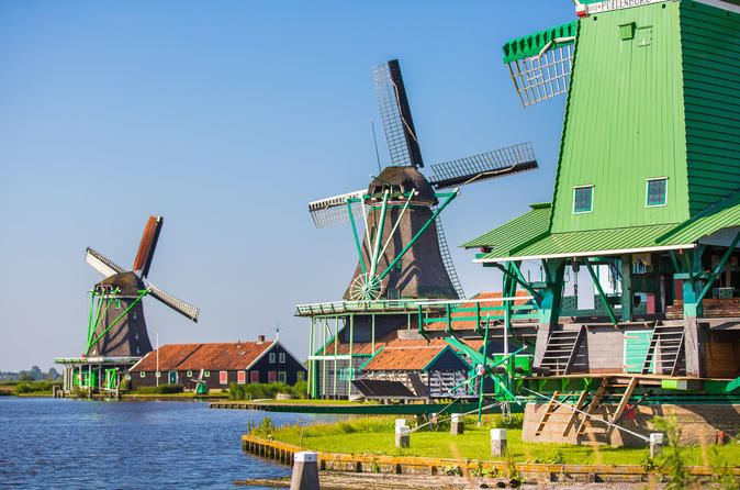 Gita di mezza giornata verso i mulini a vento di Zaanse Schans, Marken e Volendam da Amsterdam