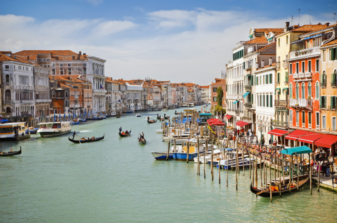 Saltafila: Venezia in un giorno compreso tour in motoscafo