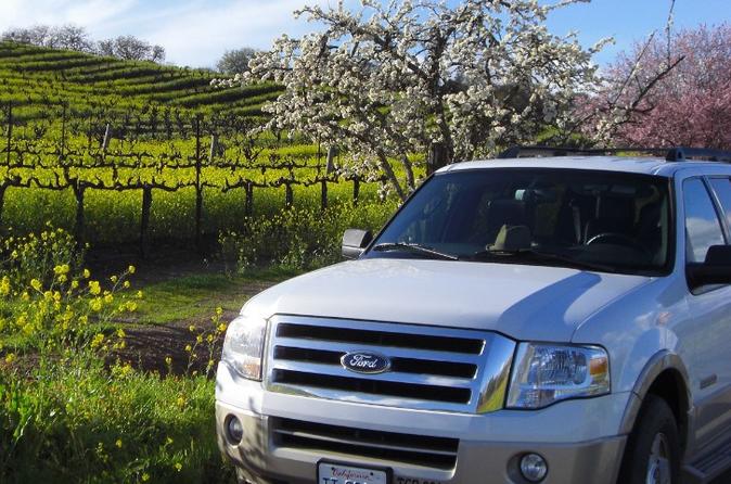 Private SUV Wine Tasting Excursion in Napa and Sonoma Valleys