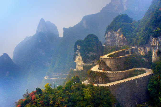 Private Day Trip of Tianmen Mountain With Tianmen Fox Fairy Show VIP Seat