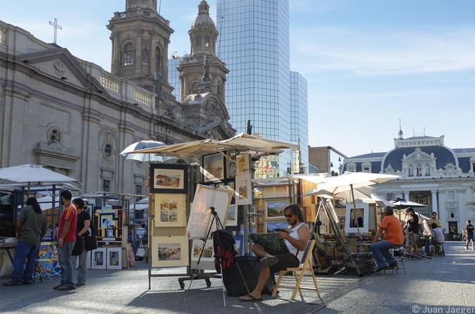 Visite d'une demi-journée de la ville Santiago