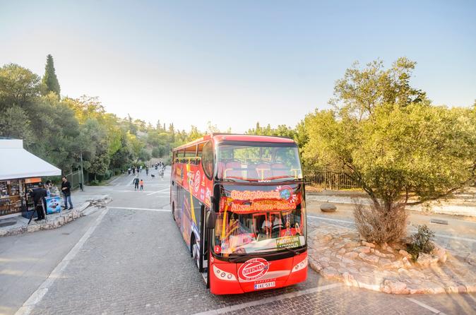 Athens Shore Excursion: City Sightseeing Athens and Piraeus Hop-On Hop-Off Tour