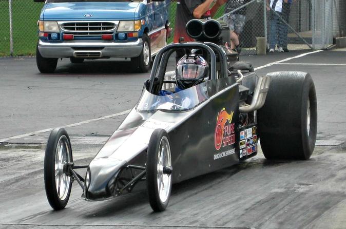 Dragster Drive Experience At Raceway Park