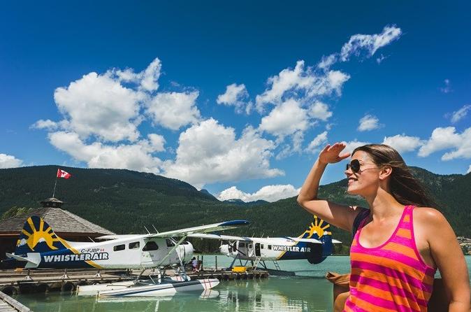 Von Vancouver nach Whistler - Flug mit Panoramablick