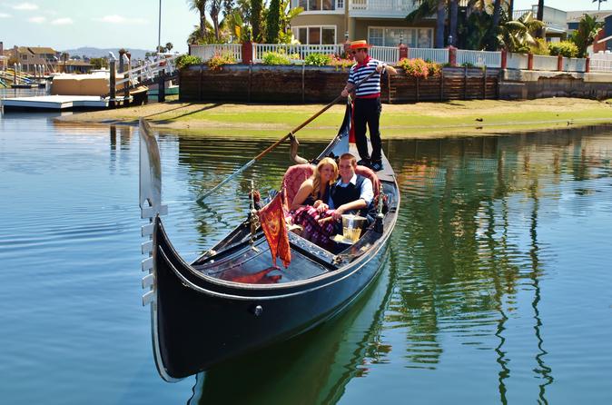 Gondola ride in newport harbor in newport beach 366064