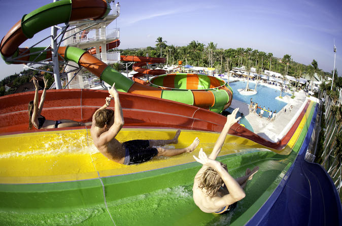1-Day Pass Package for Splash Waterpark - Bounce Trampoline - Strike Bowling
