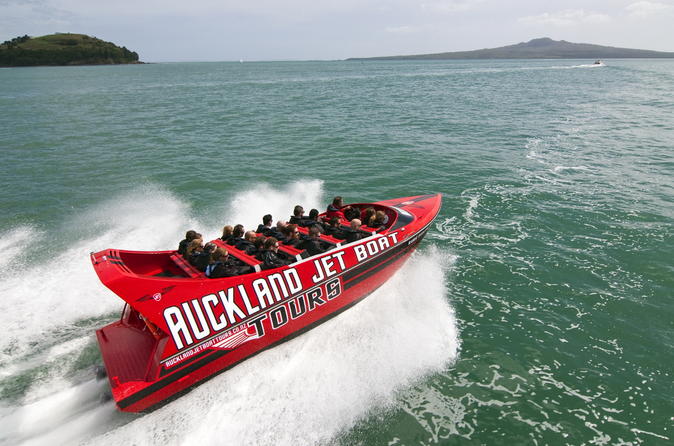 Extreme Jet Boat Ride On Auckland's Beautiful Harbour
