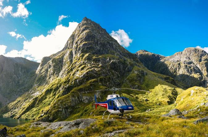 Excursion en hélicoptère au Milford Sound au départ de Queenstown