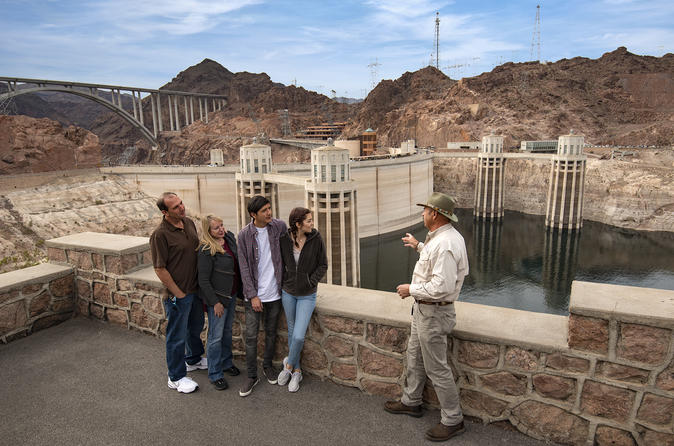 Hoover Dam Top to Bottom by Luxury SUV with Colorado River Float