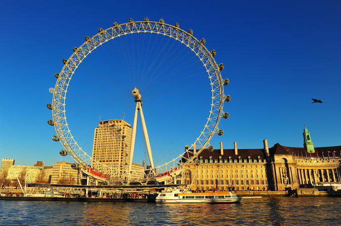 London Eye and Thames River Sightseeing Cruise