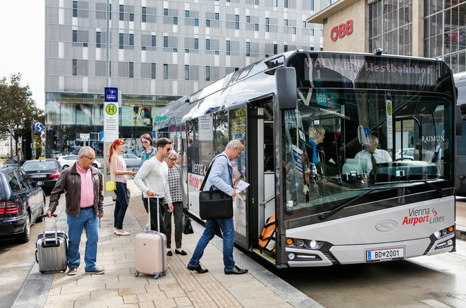 Hop-On Hop-Off, Walk and Airport Bus in Vienna