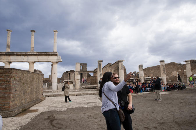 Viagem diurna a Pompeia e Mt Vesúvio, saindo de Roma