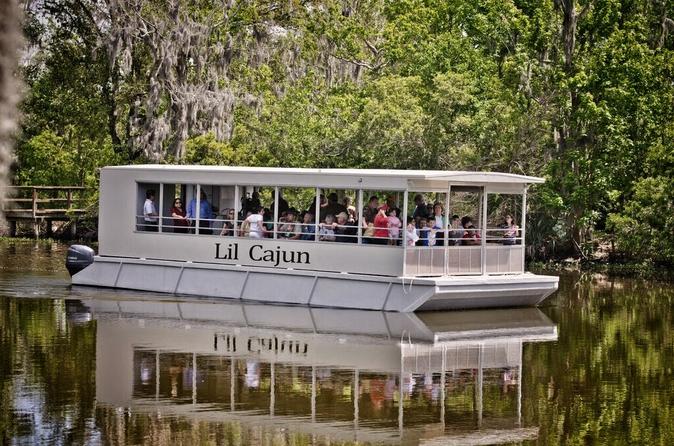 Visite touristique des marécages et bayous avec promenade en bateau au départ de la Nouvelle-Orléans