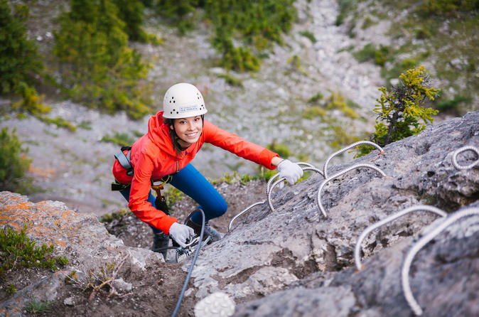 Aventure escalade Banff Via Ferrata