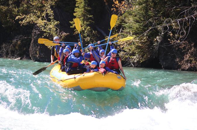 Aventure de rafting sur le fleuve Kananaskis