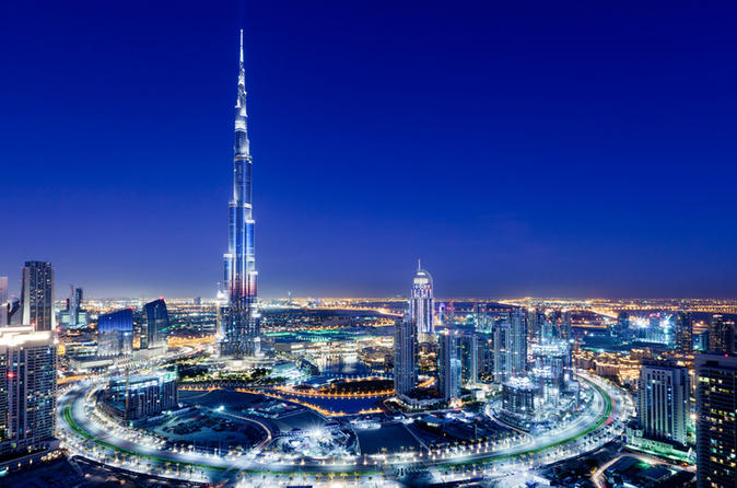 Biglietto d'ingresso alla piattaforma At the top del Burj Khalifa (piani 125 e 124)