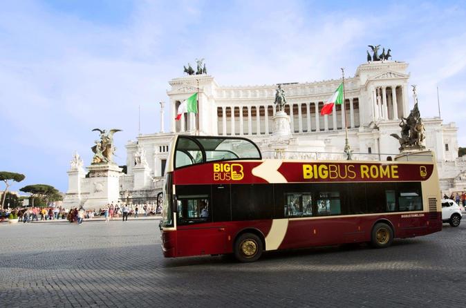 Excursion à arrêts multiples en Big Bus à Rome