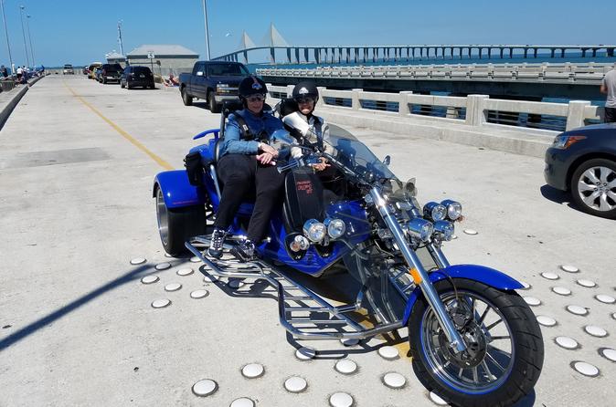 Motorbike Tour of Sunshine Skyway Bridge
