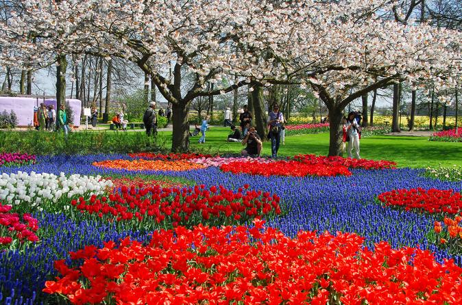 Keukenhof Gardens Transportation and Skip-the-Line Ticket from Amsterdam with Optional A'DAM Lookout Tower Entrance Ticket - Keukenhof