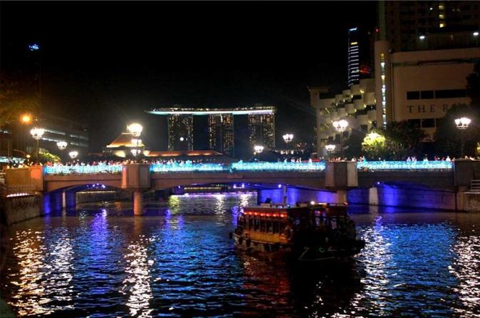 Private Night Sightseeing Tour with River Cruise from Singapore