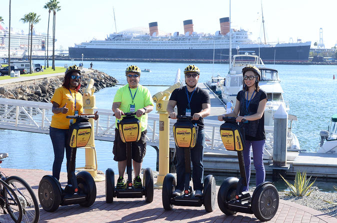 Downtown Long Beach Segway Tour In United States North America Downtown Long Beach Segway Tour