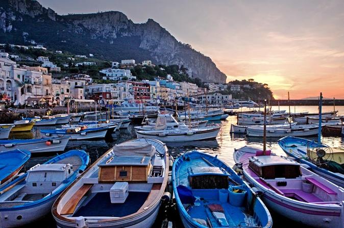 The Island of Capri by Boat